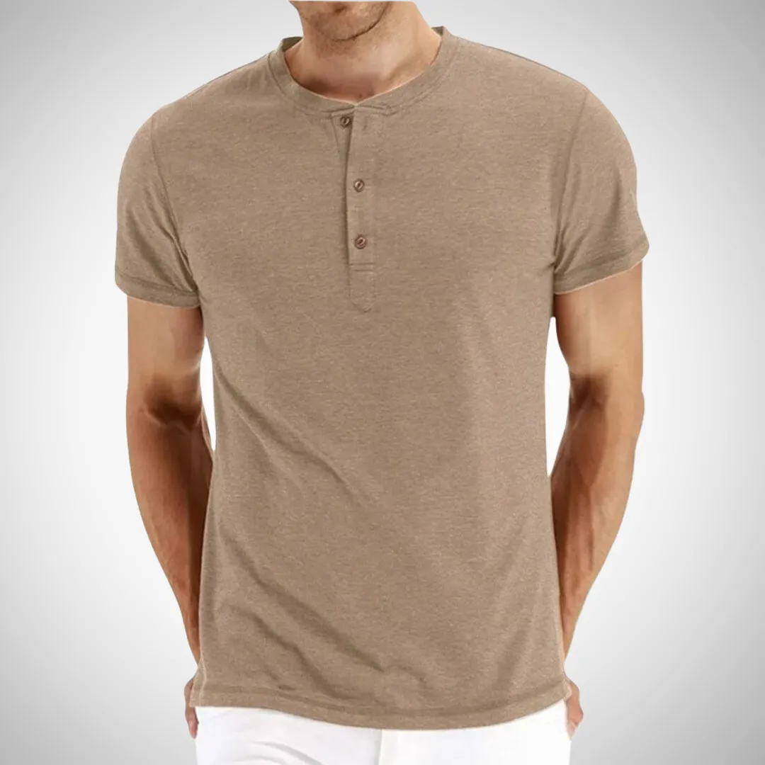 Enrique Short Sleeve Henley