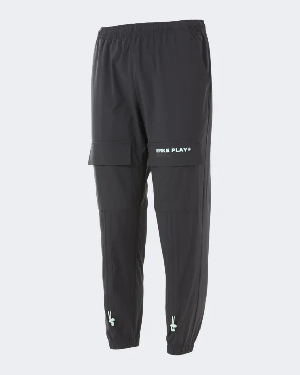 Erke Casual Cropped Men Lifestyle Pant Black 11222255549-002