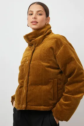Ezra Ground Cinnamon Puffer Jacket