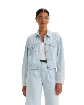 Featherweight Trucker Jacket in Poole Party