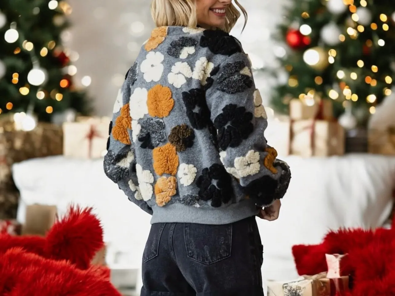 Felted Flower Jacket