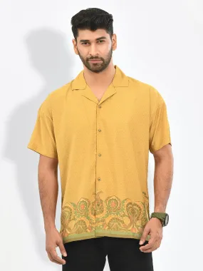 Fiesta Mustard Printed Shirt