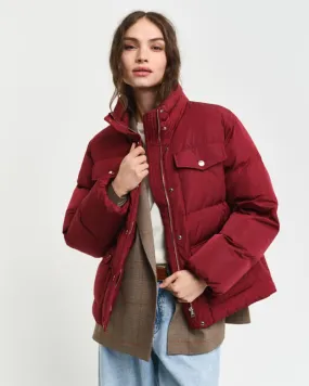 Gant Apparel Womens ACTIVE CLOUD JACKET 604/PLUMPED RED