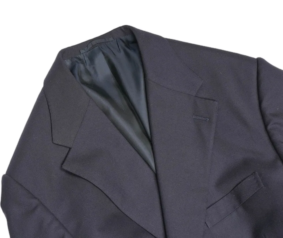 Götrich - Navy Holland & Sherry Wool Suit Jacket 58 Short Reg.