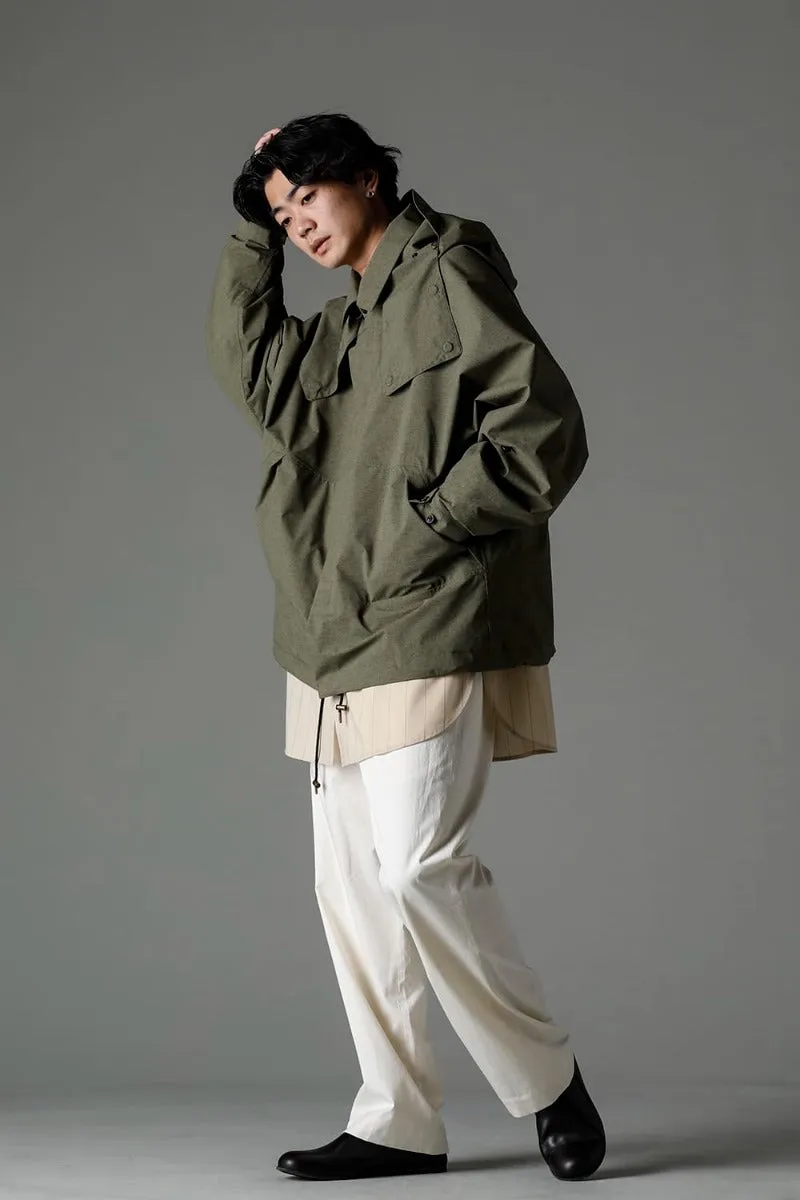 Harmattan Unisex Cropped Melange Army Green