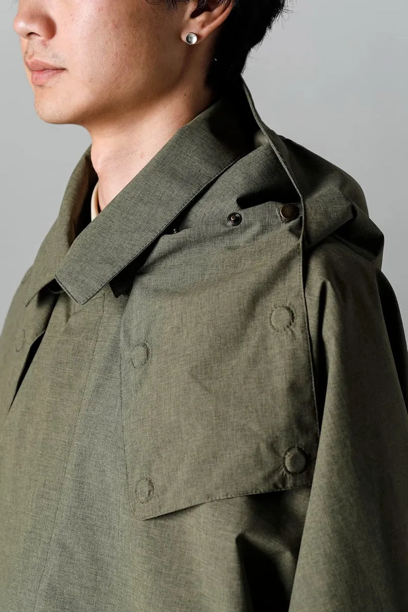 Harmattan Unisex Cropped Melange Army Green
