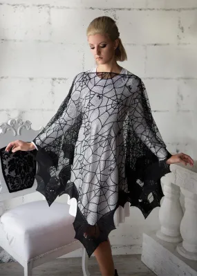 Heritage Lace | Bats Poncho