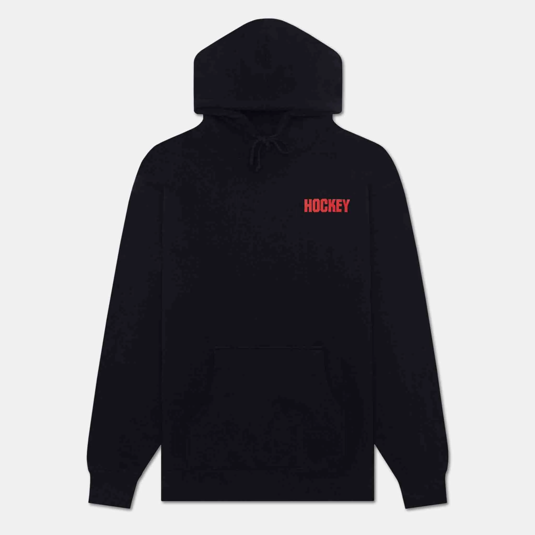 Hockey Skateboards - Flammable Pullover Hooded Sweatshirt - Black