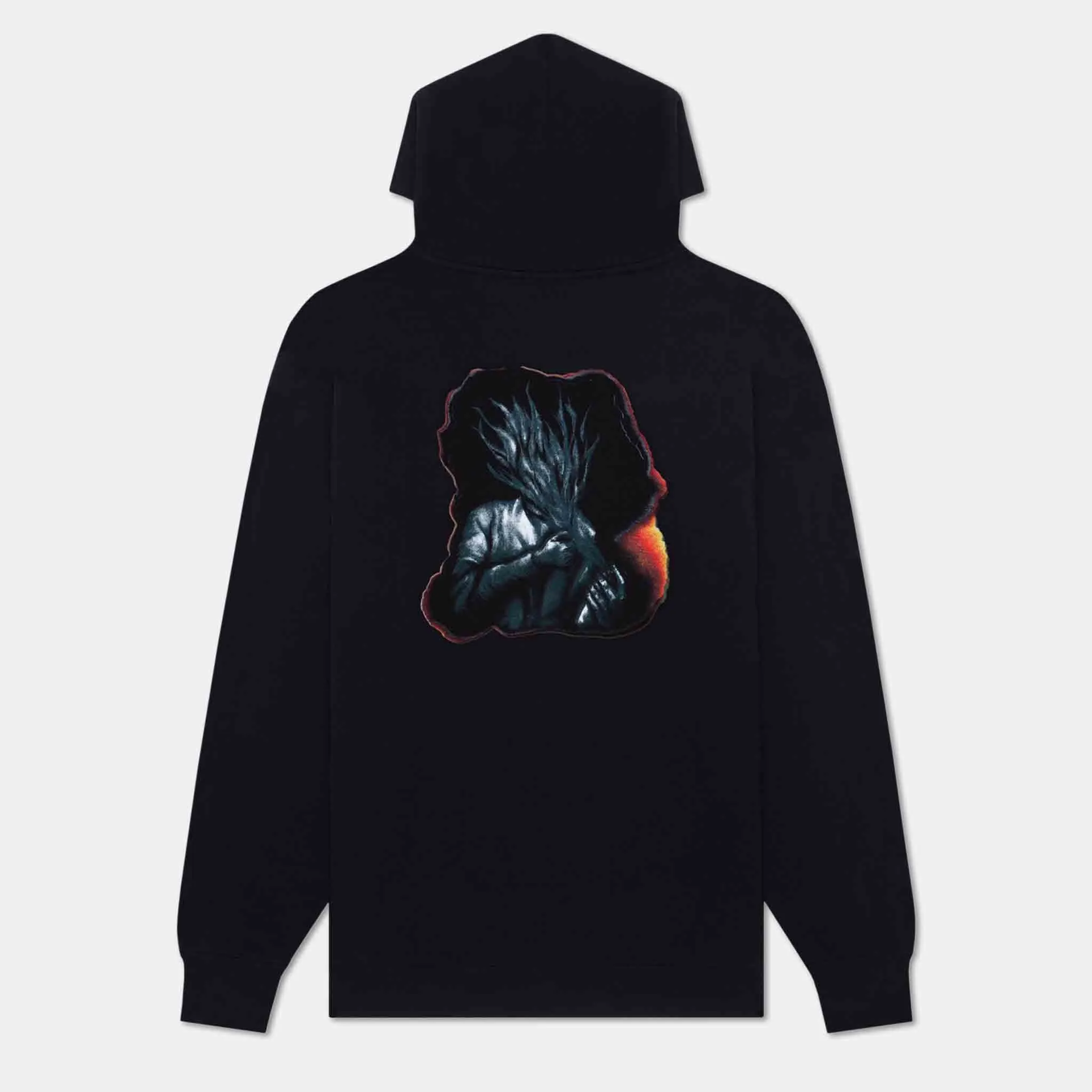 Hockey Skateboards - Flammable Pullover Hooded Sweatshirt - Black