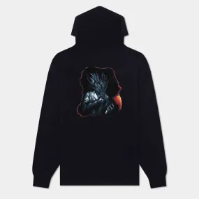 Hockey Skateboards - Flammable Pullover Hooded Sweatshirt - Black