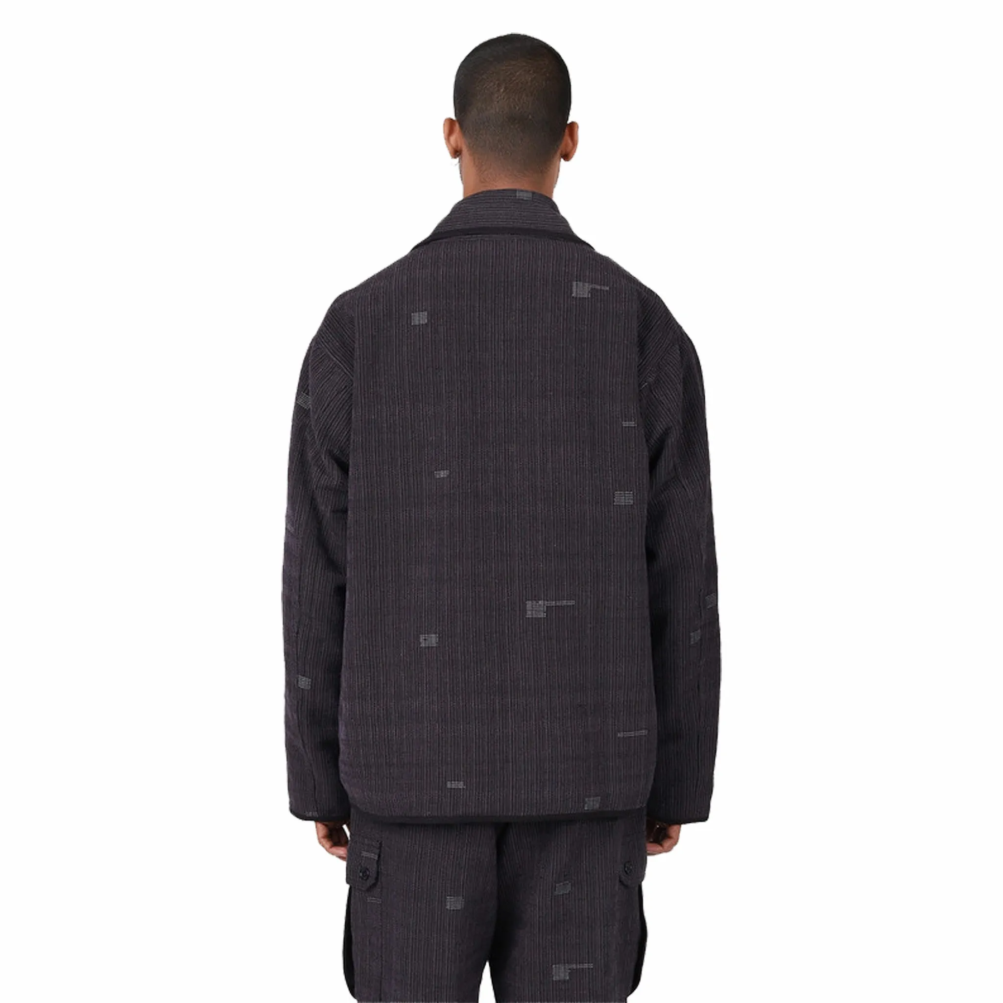 Kardo Amardeep Relaxed Fit - Two Way Zip Lined Jacket (Midnight Plum)