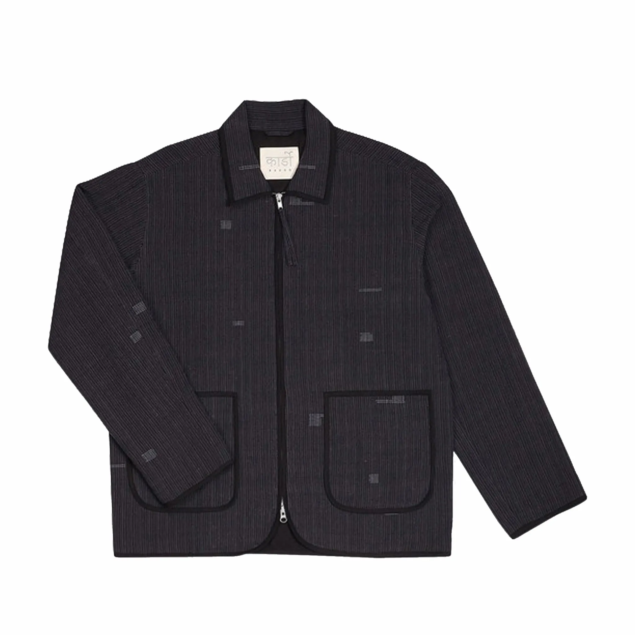 Kardo Amardeep Relaxed Fit - Two Way Zip Lined Jacket (Midnight Plum)