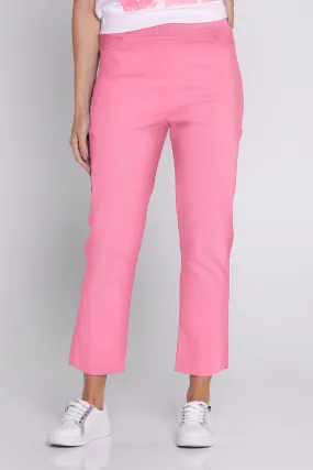 Kayla Pull On 7/8 Stretch Pants - Watermelon