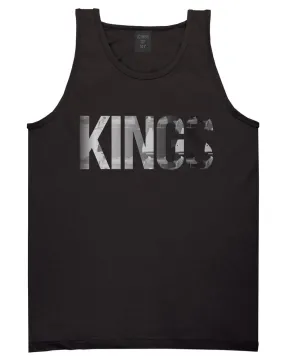 KINGS Gun Pattern Print Tank Top