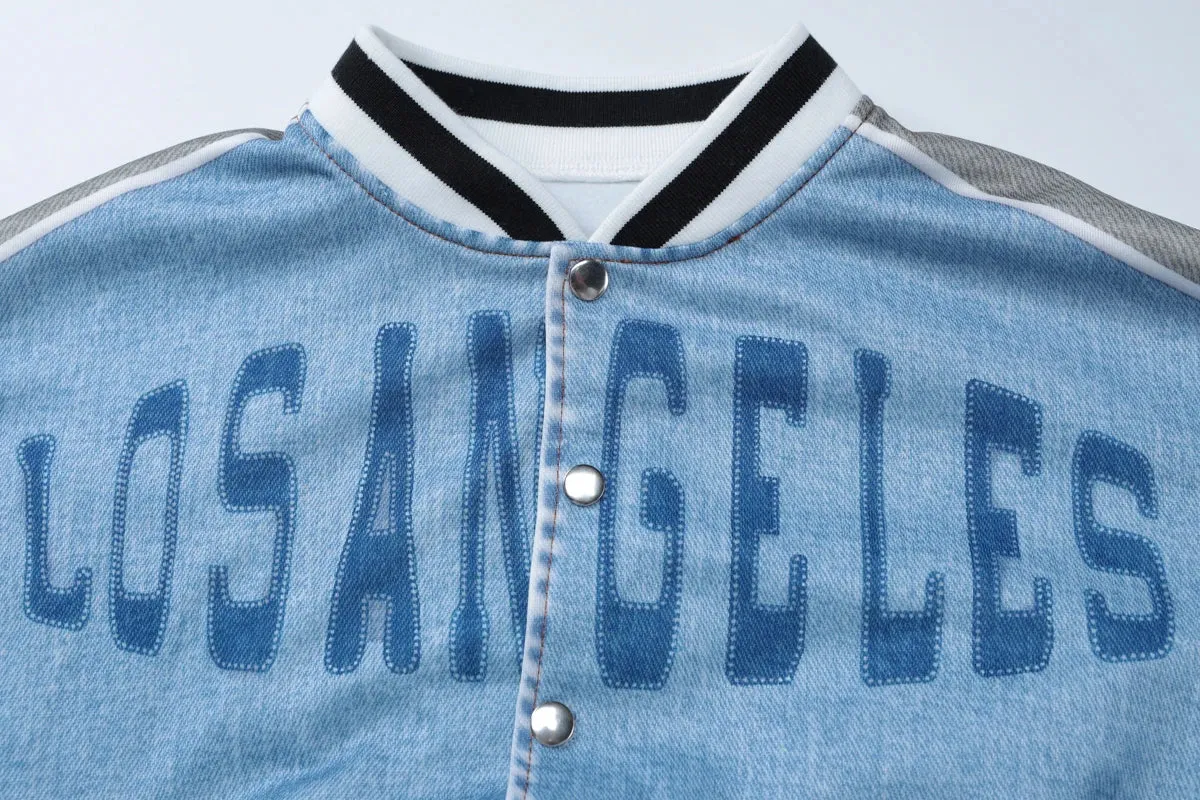 LA Girl Cropped Bomber Jacket