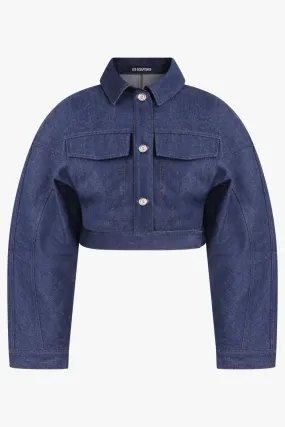 La Veste De-Nimes Obra | Navy/Brown
