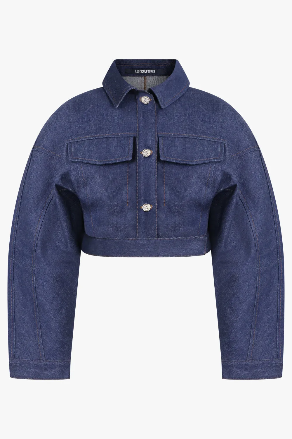 La Veste De-Nimes Obra | Navy/Brown
