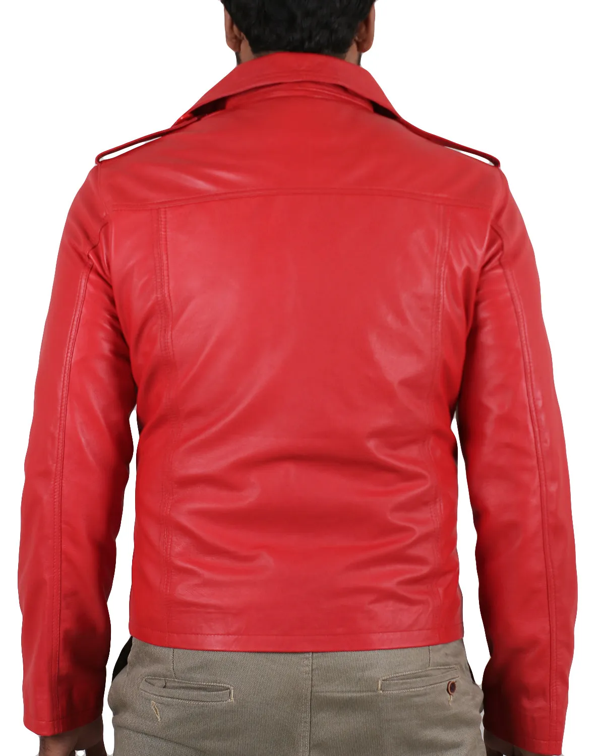 Leather Jackets Hub Mens Genuine Lambskin Leather Coat (Black, Regal Jacket) - 1501108