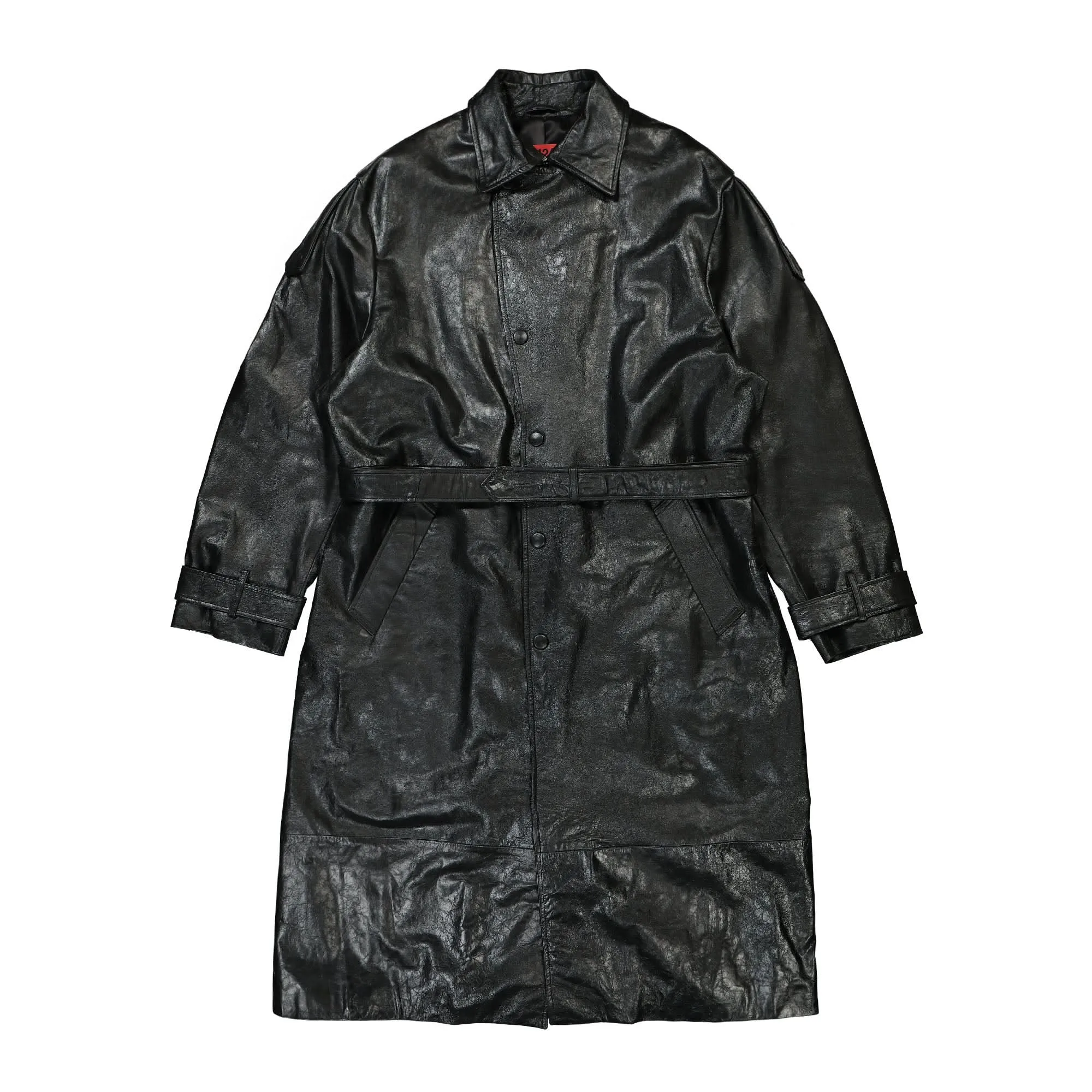 Leather Trench Coat