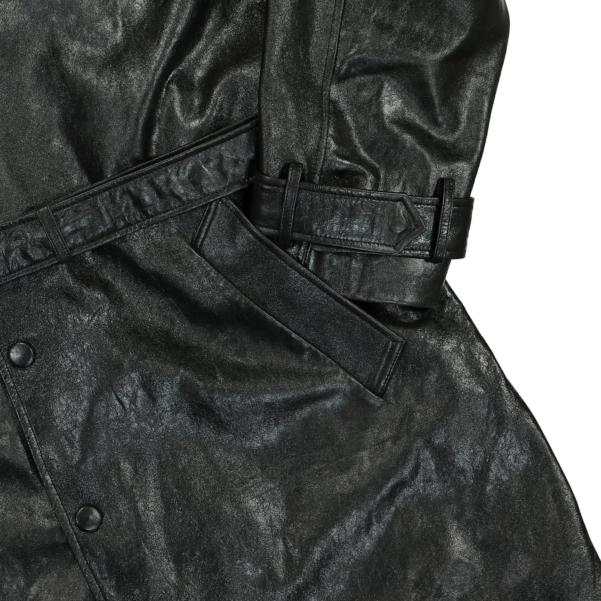 Leather Trench Coat