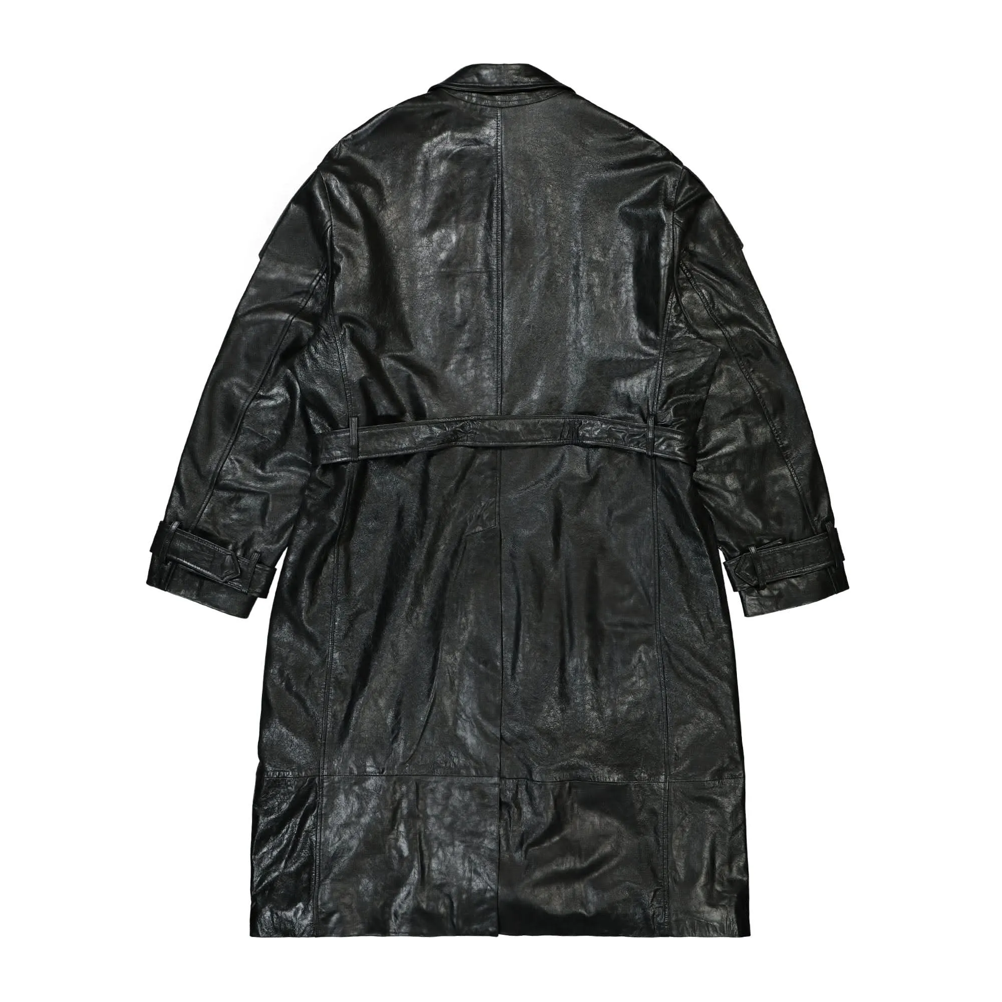 Leather Trench Coat
