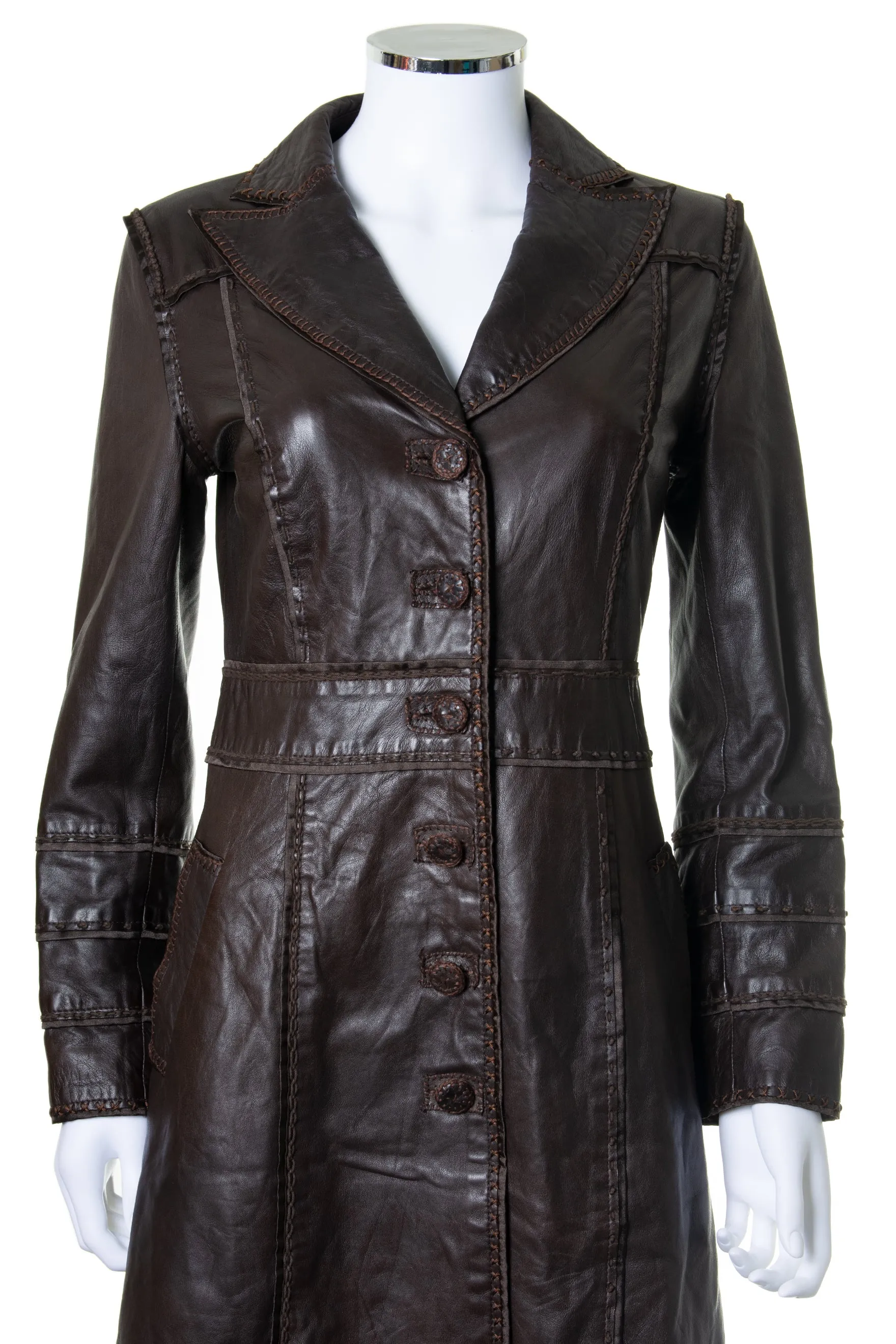 Leather Trench