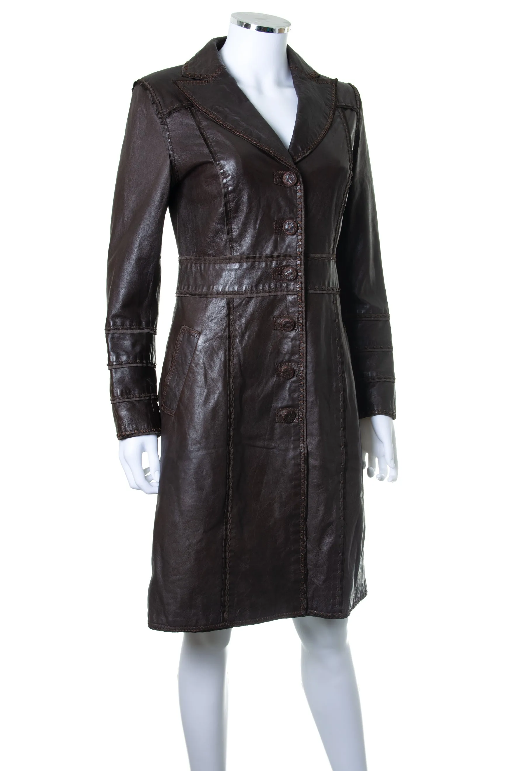 Leather Trench