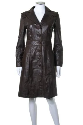 Leather Trench