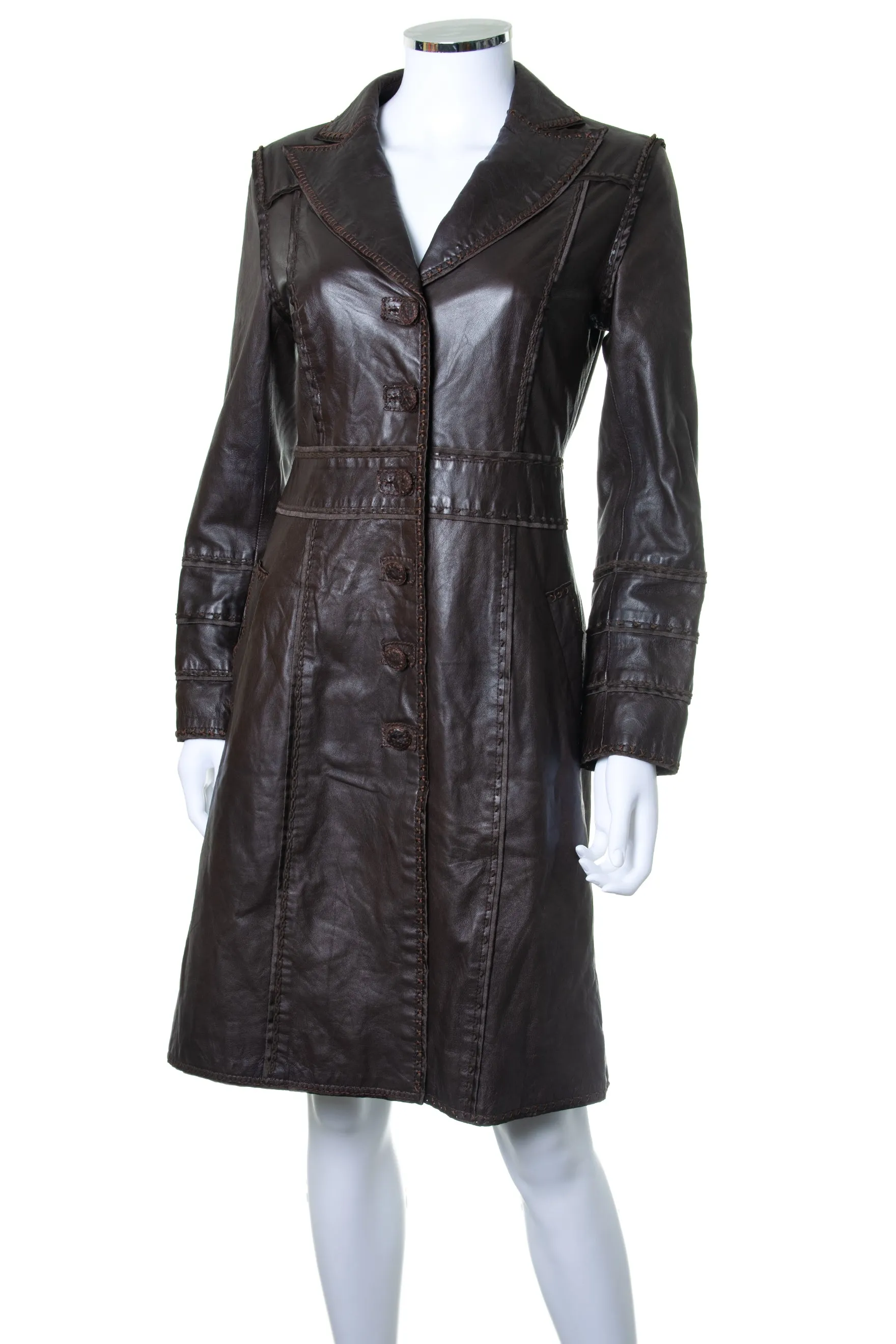 Leather Trench