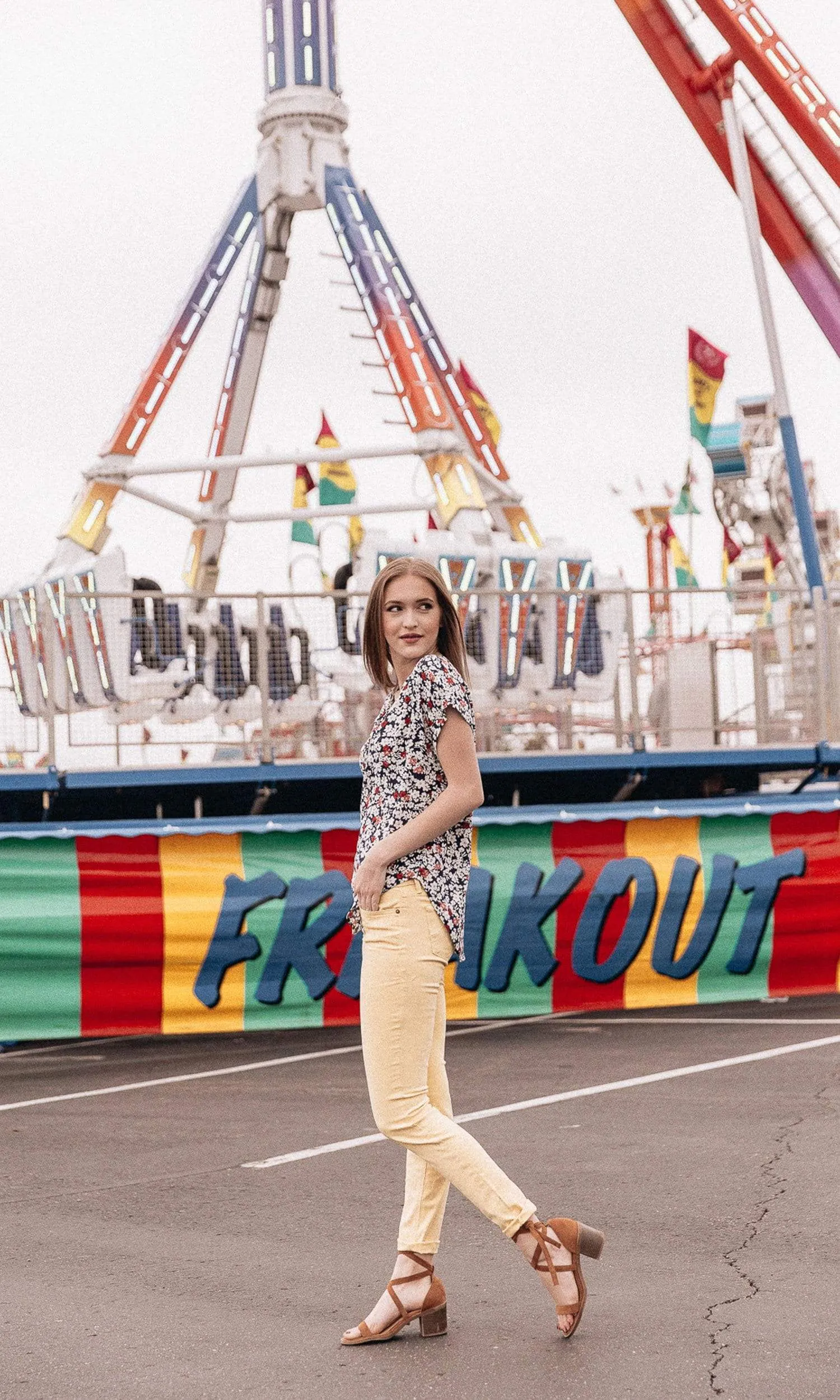 Level 99 Liza Skinny Denim-Limon
