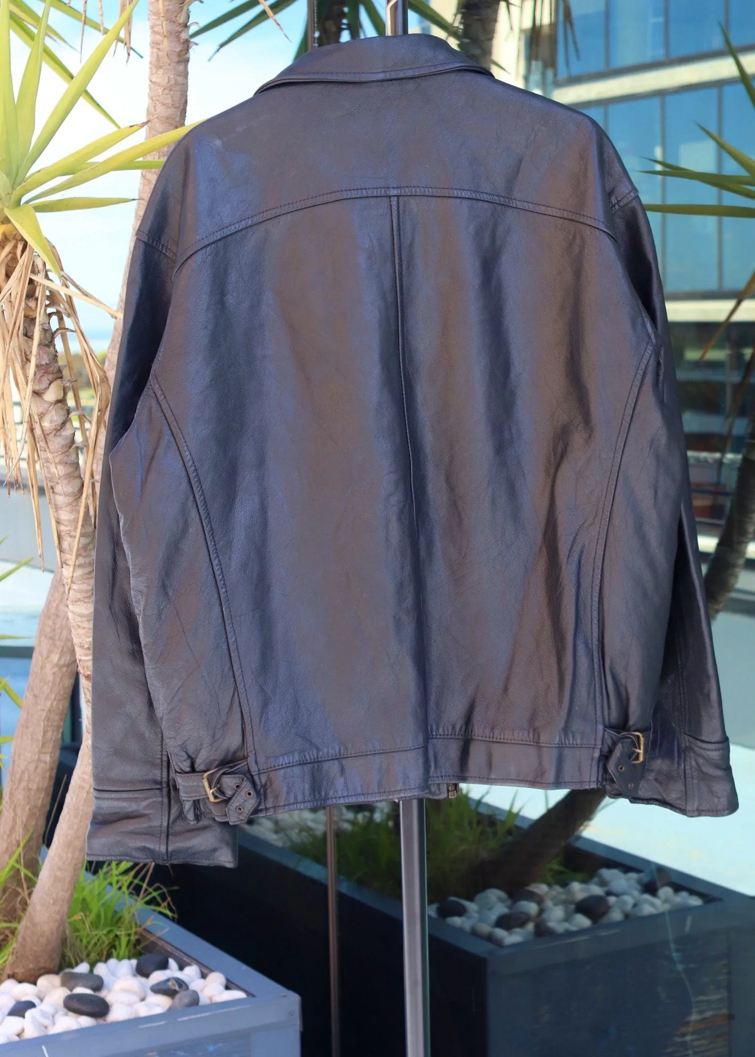 Levi's Leather Jacket/Size XL