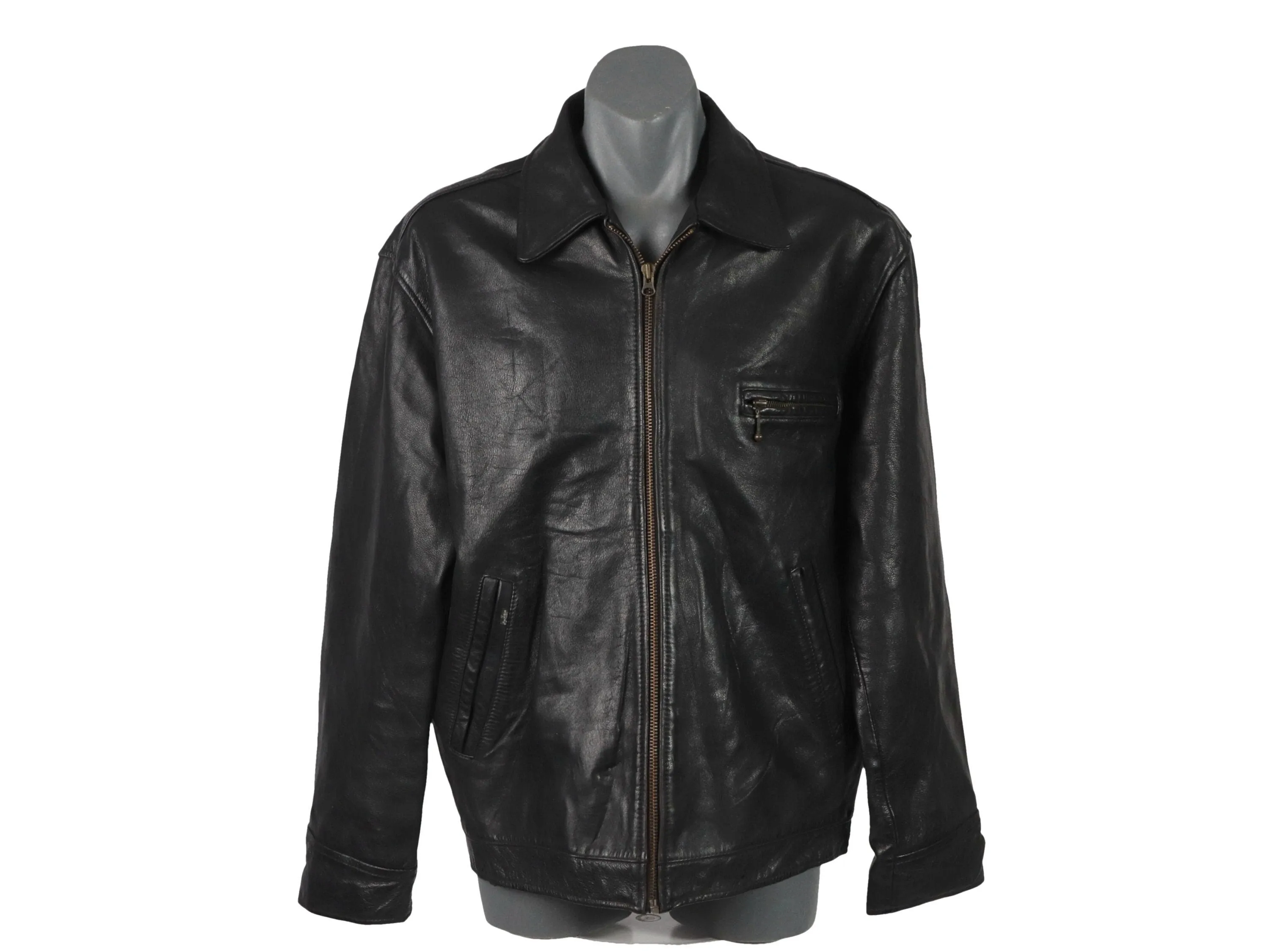Levi's Leather Jacket/Size XL