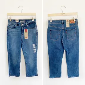 Levi's the Classic Capri Blue Jeans NWT 26 / 2