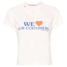 Love Our Customers Shrunken Tee