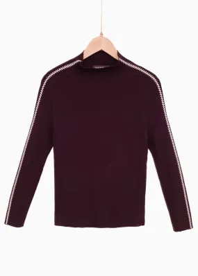 LUCA | Zig Zag Pullover | Black