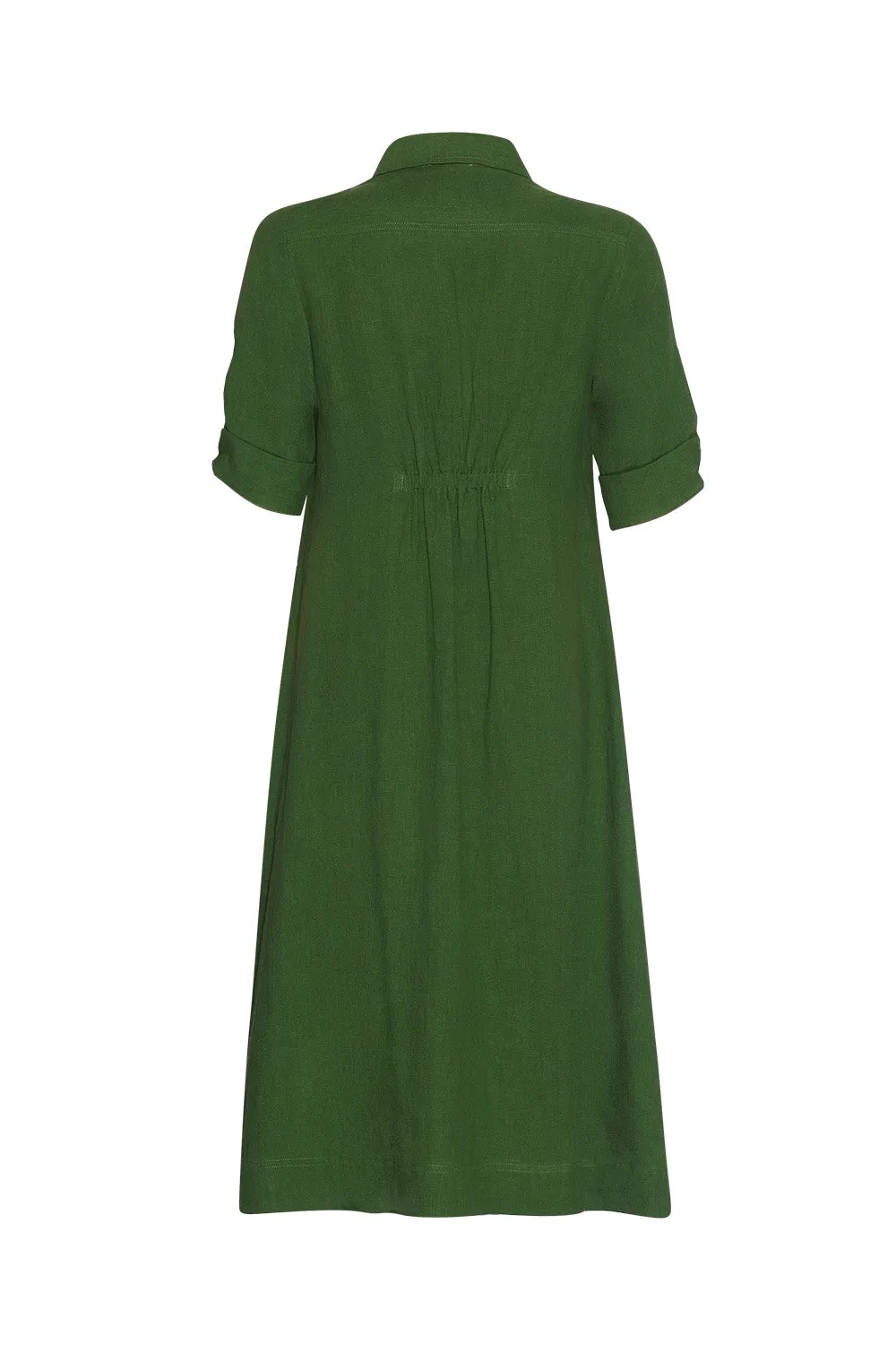 Madly Sweetly Echo Shirt Dress - Bottle