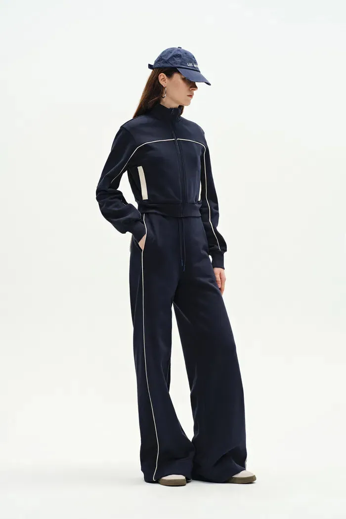 Margot Wind Resistant Cropped Jacket in Cotton Blend