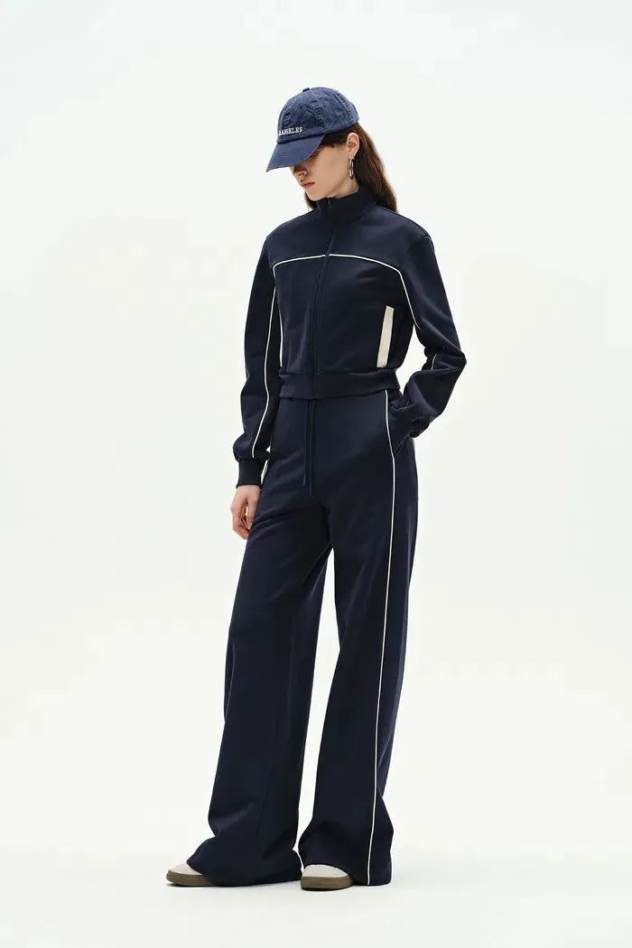 Margot Wind Resistant Cropped Jacket in Cotton Blend