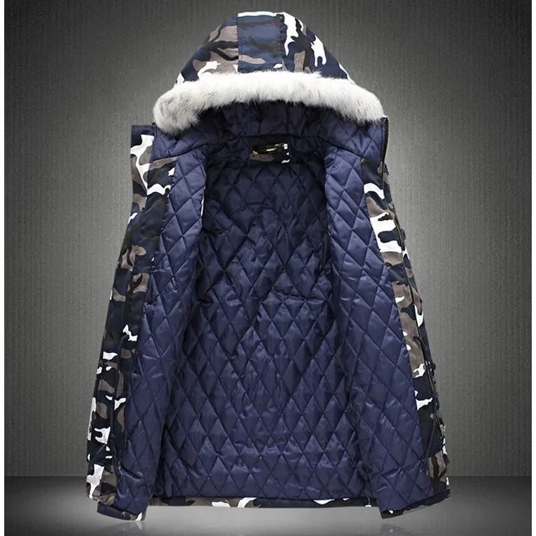 Men's COTTON Camouflage Winter Jacket