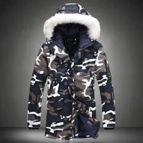 Men's COTTON Camouflage Winter Jacket