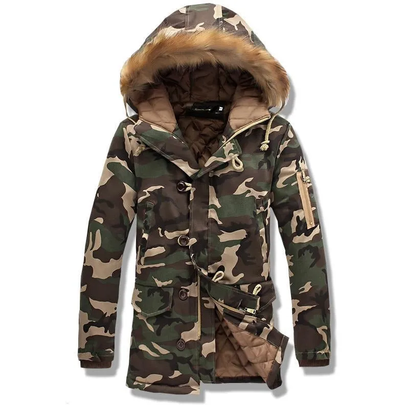 Men's COTTON Camouflage Winter Jacket