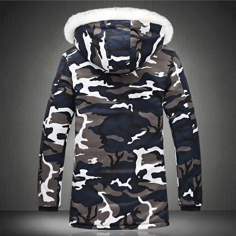 Men's COTTON Camouflage Winter Jacket