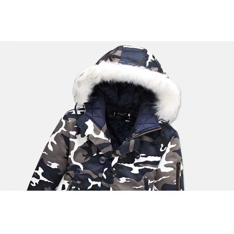 Men's COTTON Camouflage Winter Jacket