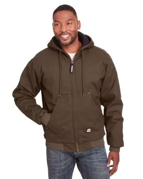 Men's Highland Washed Cotton Duck Hooded Jacket-HJ375