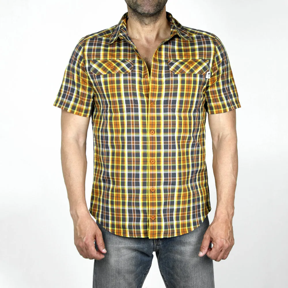 Men's Plaid Casual Shirt,Multi