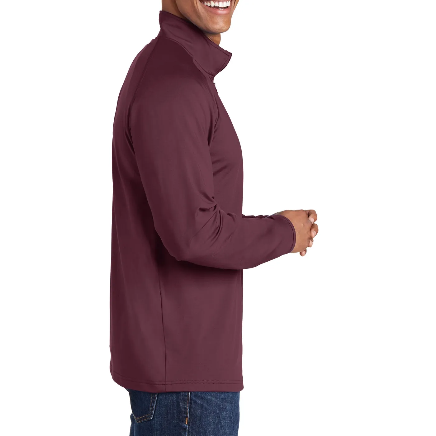 Men's Stretch 1/2 Zip Pullover