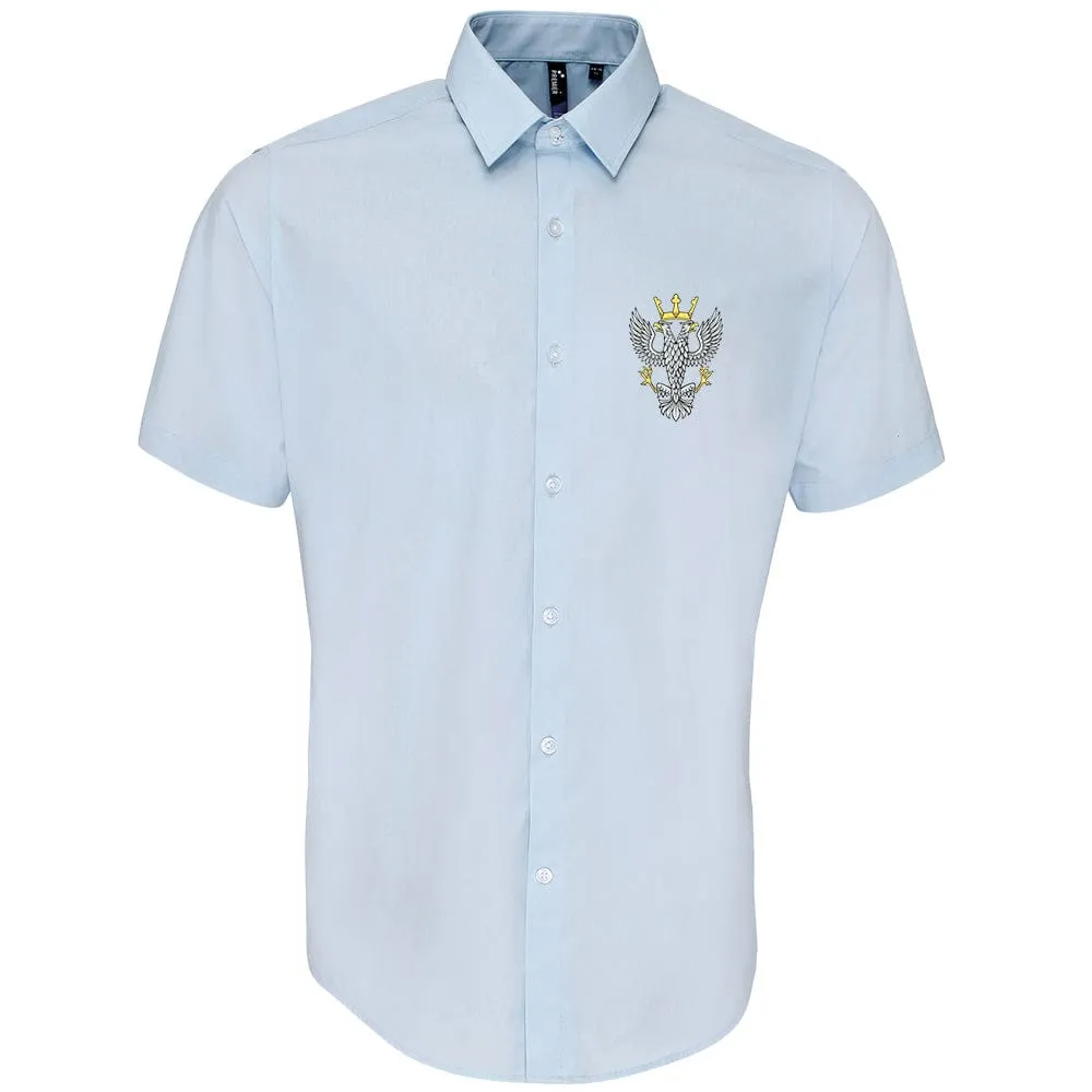 Mercian Regiment Embroidered Short Sleeve Oxford Shirt