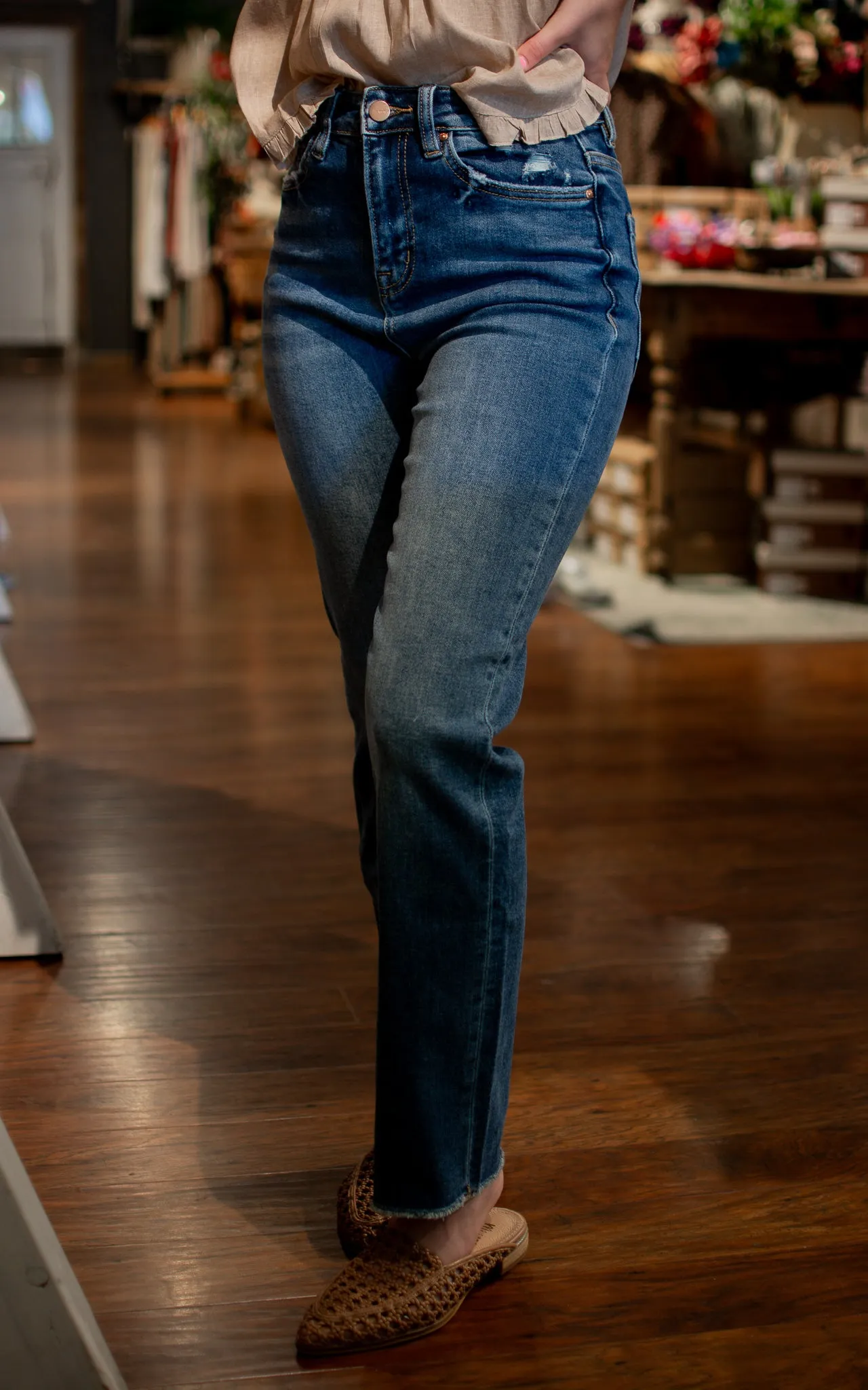 Minnie Straight Leg Mica Jeans