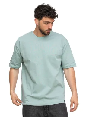 Mist Over Size Round T-Shirt