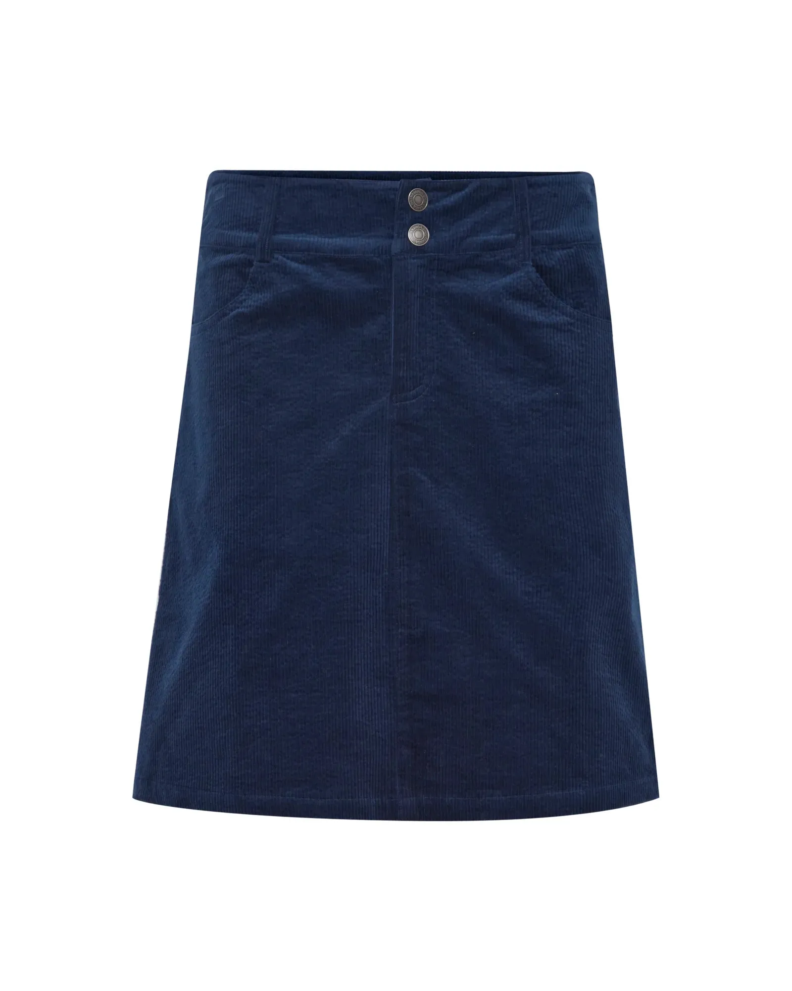 Mita Cord Skirt - Peacoat